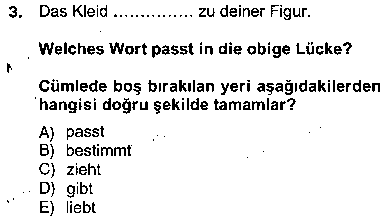 ALM302U Almanca 2 çıkmış sınav sorusu 2