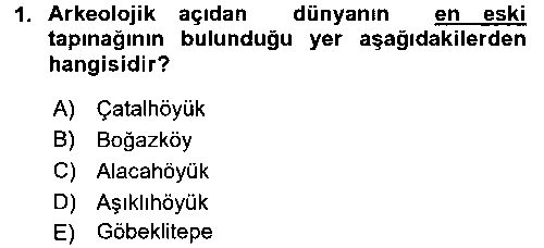 ASC102U AŞÇ102U Gastronomi Tarihi çıkmış sınav sorusu 1