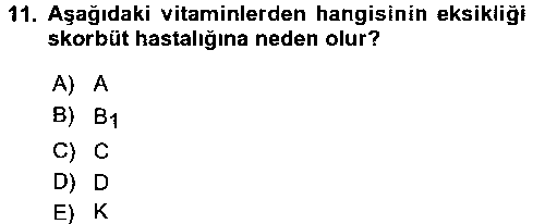 ASC104U AŞÇ104U Beslenmenin Temel İlkeleri çıkmış sınav sorusu 3