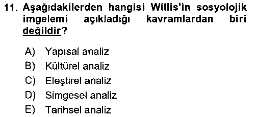 ASC108U AŞÇ108U Yemek Sosyolojisi çıkmış sınav sorusu 3