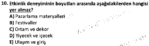 HIT3002 Halkla İlişkilerde Uygulama Teknikleri çıkmış sınav sorusu 2