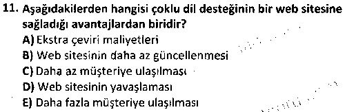 BIL2010 İçerik Yönetim Sistemi çıkmış sınav sorusu 3