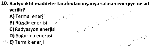 ADY1004 Kimyasal Maddeler ve Tehlikeleri çıkmış sınav sorusu 2