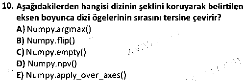 BIL2008 Nesne Tabanlı Programlama 2 çıkmış sınav sorusu 2