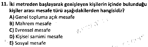 HIT1010 Sözlü İletişim ve Hitabet çıkmış sınav sorusu 3