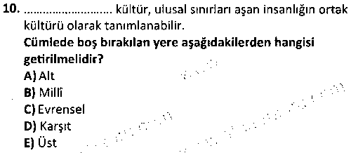 ETP1006 Tüketici Davranışları çıkmış sınav sorusu 2