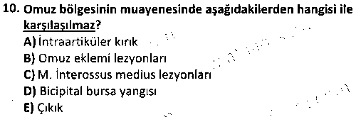 LAB2006 Veteriner Dış Hastalıkları Bilgisi çıkmış sınav sorusu 2