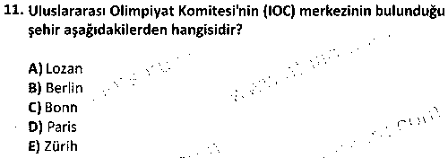 SPY1004 Spor ve Turizm çıkmış sınav sorusu 3