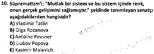 GRF1010 Grafik Tasarım Tarihi çıkmış sınav sorusu 2