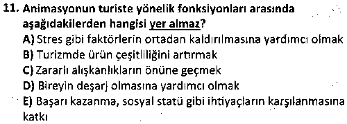 RKR1008 Rekreasyon ve Animasyon çıkmış sınav sorusu 3