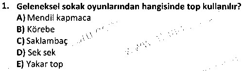RKR3008 Drama ve Animasyon çıkmış sınav sorusu 1