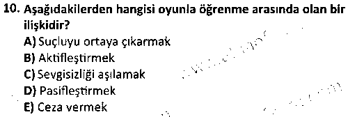 RKR3008 Drama ve Animasyon çıkmış sınav sorusu 2