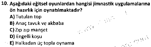 SPB3004 Eğitsel Oyunlar çıkmış sınav sorusu 2