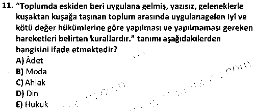 ADY1010 Afet ve Acil Durum Mevzuatı çıkmış sınav sorusu 3