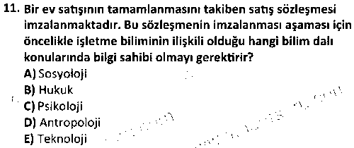 EY1002 Emlak Komisyonculuğu Teknikleri çıkmış sınav sorusu 3