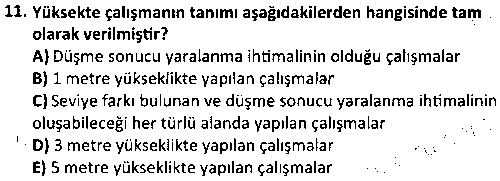 ADY2009 Bina Yönetim Sistemleri çıkmış sınav sorusu 3