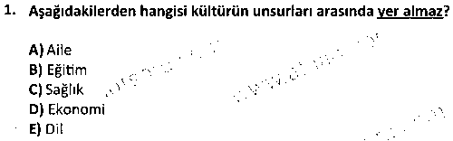 ADY1003 Davranış Bilimleri çıkmış sınav sorusu 1