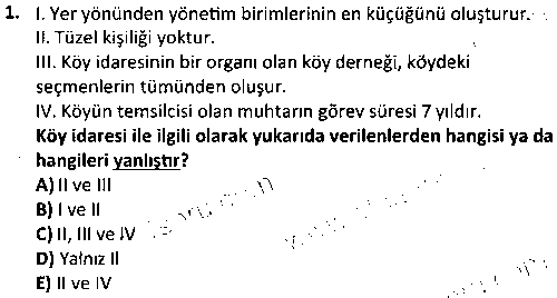 ADL2005 İdare Hukuku çıkmış sınav sorusu 1