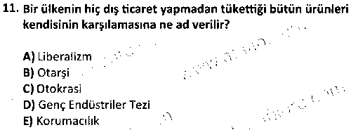 BS1005 İktisada Giriş çıkmış sınav sorusu 3