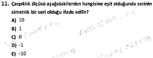 SOH2007 İstatistiğe Giriş çıkmış sınav sorusu 3