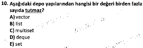 BY1003 Programlama Temelleri çıkmış sınav sorusu 2