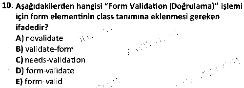BY1007 Web Tasarımının Temelleri çıkmış sınav sorusu 2