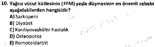 SPB4003 Yaşlılar ve Spor çıkmış sınav sorusu 2