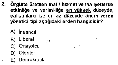 BYA101U Büro Yönetimi çıkmış sınav sorusu 2