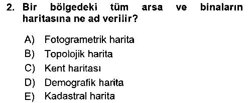 CBS206U CBS’de Proje Tasarımı ve Yönetimi 2 çıkmış sınav sorusu 2
