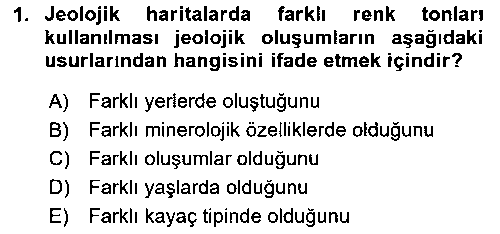 CBS207U CBS’de Proje Tasarımı ve Yönetimi 1 çıkmış sınav sorusu 1