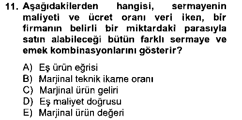 CEK308U CEK308U Çalışma Ekonomisi çıkmış sınav sorusu 1