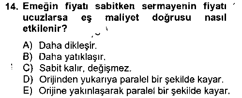 CEK308U CEK308U Çalışma Ekonomisi çıkmış sınav sorusu 3