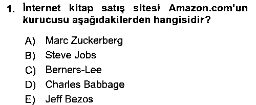 CEK404U Yeni Teknolojiler ve Çalışma Hayatı çıkmış sınav sorusu 1