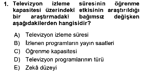 EBR103U Engelli Psikolojisi çıkmış sınav sorusu 1