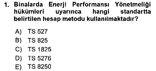 EID181U Enerji Yönetimi ve Politikaları çıkmış sınav sorusu 1