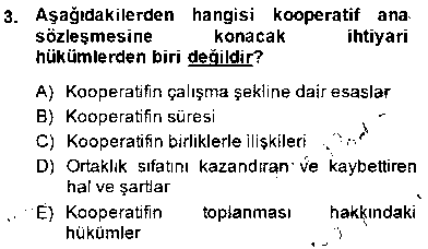 EMY201U Konut Yapı Kooperatifçiliği çıkmış sınav sorusu 3