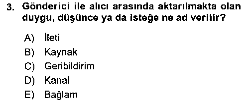 EVI101U Aile Yapısı ve İlişkileri çıkmış sınav sorusu 3
