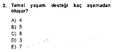 EVI112U Ev Kazaları ve İlk Yardım çıkmış sınav sorusu 3