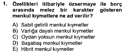 FIN202U FIN202U Finansal Yönetim 2 çıkmış sınav sorusu 1