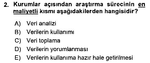 HIT404U Reklam Kampanya Analizi çıkmış sınav sorusu 2