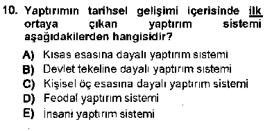 HUK111U HUK111U Hukukun Temel Kavramları 1 çıkmış sınav sorusu 2