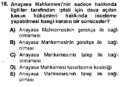 HUK111U HUK111U Hukukun Temel Kavramları 1 çıkmış sınav sorusu 2