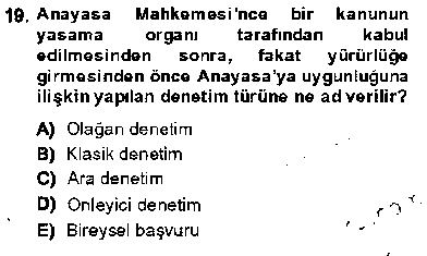 HUK111U HUK111U Hukukun Temel Kavramları 1 çıkmış sınav sorusu 3