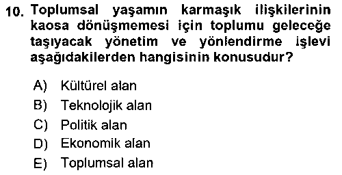 IKT110U IKT110U Ekonomi Sosyolojisi çıkmış sınav sorusu 2