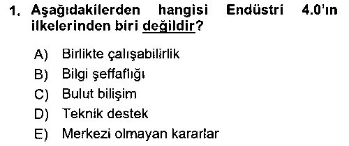 IKY104U İKY104U İnsan Kaynaklarında Güncel Yaklaşımlar çıkmış sınav sorusu 1