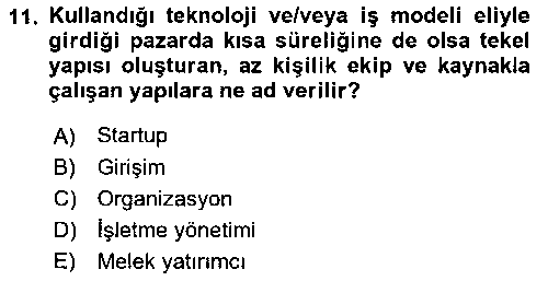 IKY104U İKY104U İnsan Kaynaklarında Güncel Yaklaşımlar çıkmış sınav sorusu 3