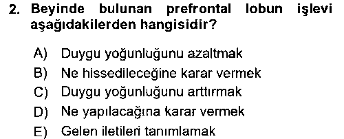 ILT184U Etkili İletişim Teknikleri çıkmış sınav sorusu 2