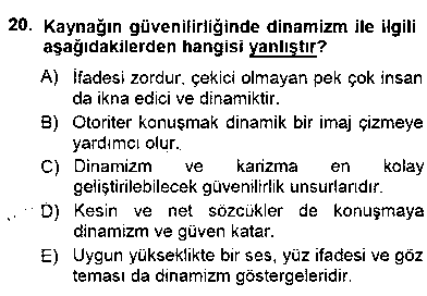ILT287U İkna Edici İletişim çıkmış sınav sorusu 2