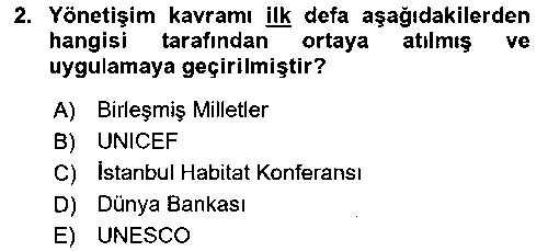 ILT301U Kamusal Halkla İlişkiler çıkmış sınav sorusu 2