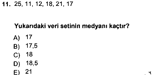 IST201U IST201U İstatistik 1 çıkmış sınav sorusu 2